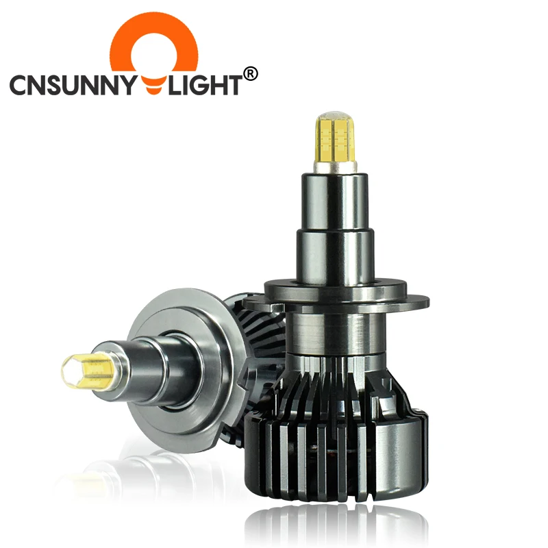 Светодиодный проектор CNSUNNYLIGHT H1 H7 H11 90 Вт/пара объектив для фар автомобиля H8 H9 9012 HIR2