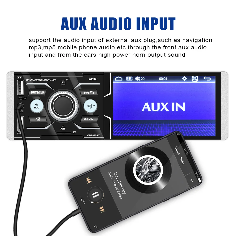 

MP5, 4,1 , , USB, Bluetooth 4,2, , 12