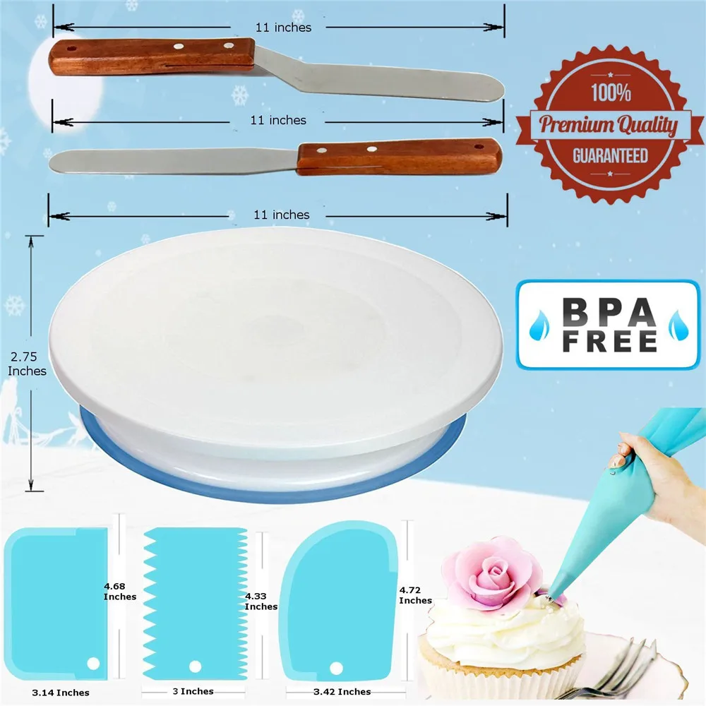 Инструменты для украшения торта кондитерский мешок насадки набор выпечки