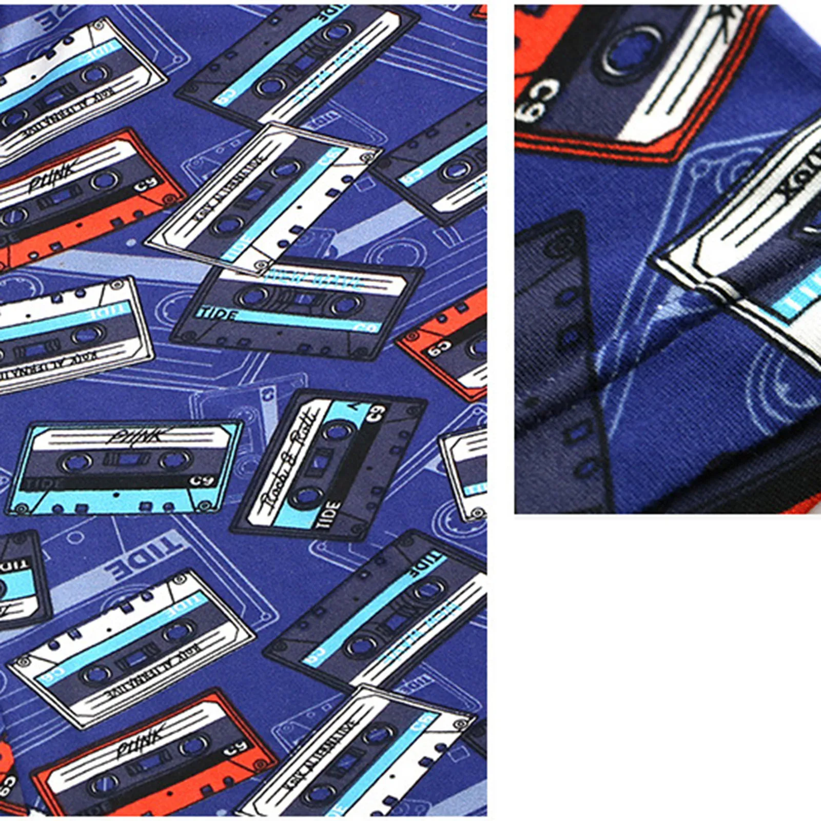 Шорты мужские облегающие до колена штаны с мультяшным принтом эластичные трико