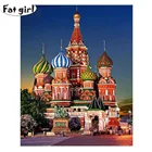 Набор для алмазной вышивки Московская церковь