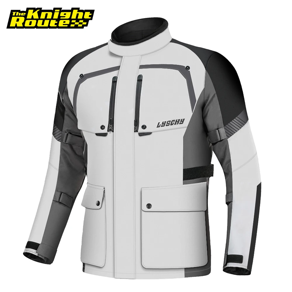 LYSCHY мотоциклетная куртка водонепроницаемая для мотокросса осенне зимняя