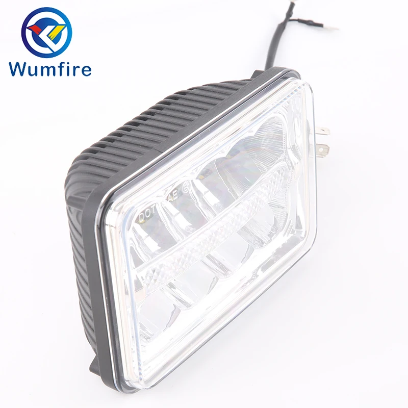 2шт 4X6 светодиодный фары в горошек одобренный с дальним и низким лучом для Chevrolet Ford