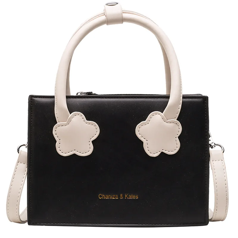 

Personality Niche Design Women's Bag 2021 New Fashion One-shoulder Messenger Bag Texture Western-style Portable Small Square Bag