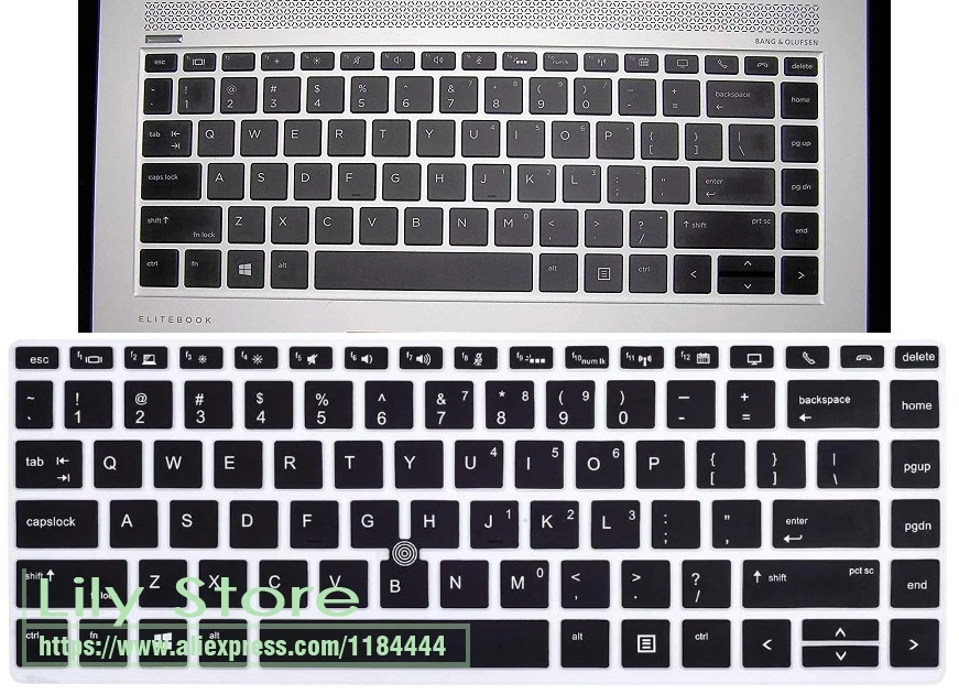 Защитный чехол для клавиатуры ноутбука HP EliteBook 1040 G4 ELITEBOOK 840 G5 G6 & 745 / ZBook 14u Studio X360