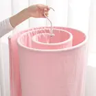 Круглая спираль стеганые простыни вешалка Нержавеющаясталь вращающаяся сушилка для экономии места Одеяло вешалка на открытом воздухе дома балкон вешалка U3