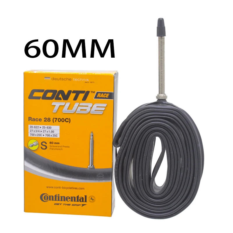 1 par Continental Grand Racing 28 bicicleta de carretera tubo interno 700c x 20 25 Presta 42 мм/60 мм Presta|Велосипедные шины| |
