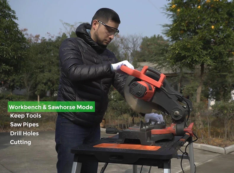 Многофункциональная верстак лошадь стул из нержавеющей стали diy консоль тележка