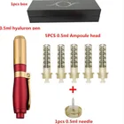 Высококачественная гиалуроновая инъекционная ручка, массажный атомайзер, ручка в комплекте, кислотные микропистолеты высокого давления, шприц для защиты от морщин и воды, игла