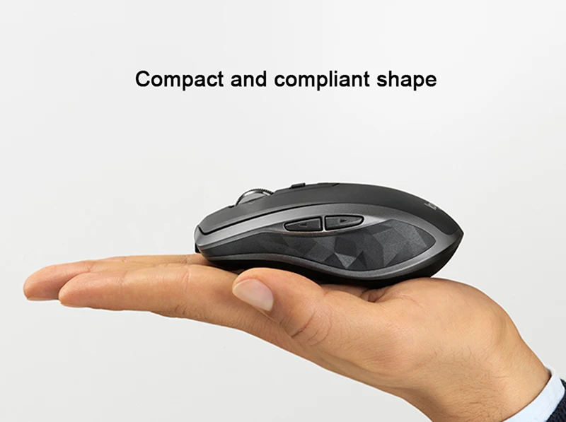 Беспроводная мышь logitech MX Anywhere 2 S, bluetooth, Двойное Подключение, с технологией logitech flow, для ноутбука, ПК, игровая мышь, геймер, без коробки