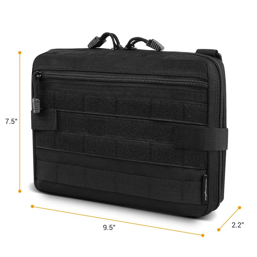 L 1000D нейлоновая тактическая Сумка Molle EDC хозяйственная сумка поясная водонепроницаемая сумка аксессуары слинг поясная уличная многофункциональная наборы инструментов - Цвет: L