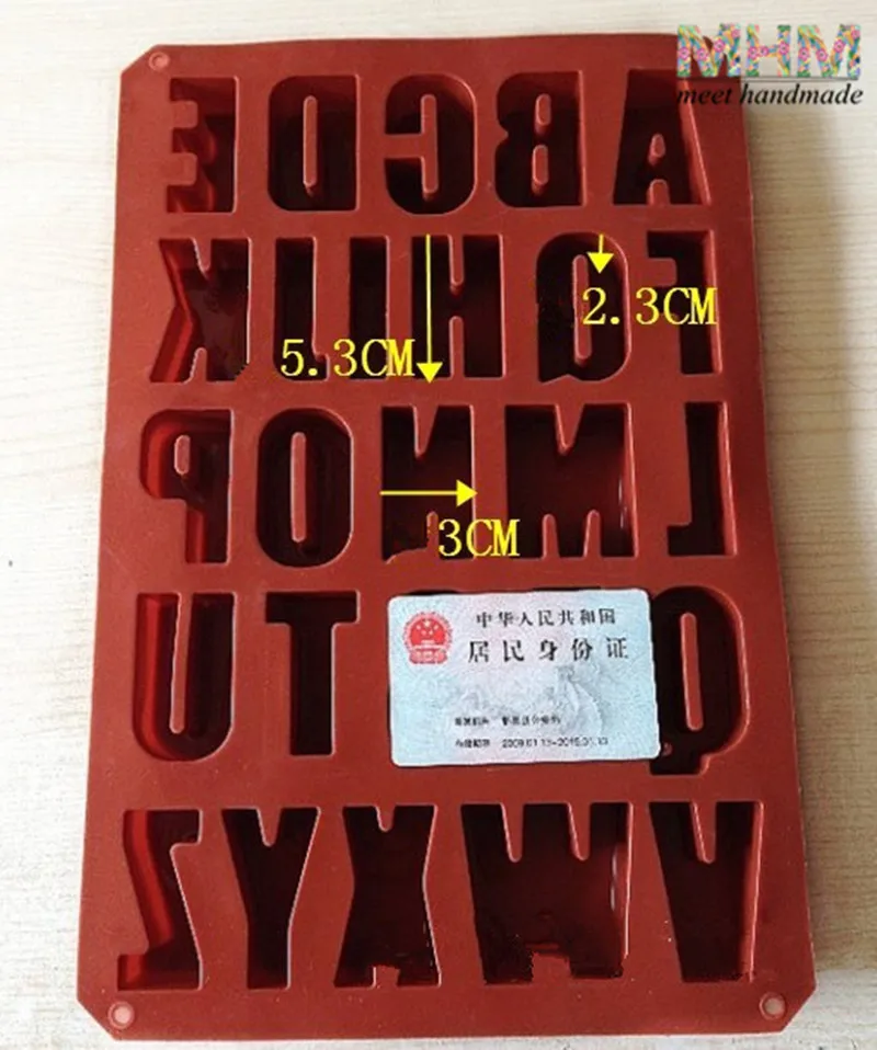 Силиконовая форма в виде букв алфавита 26 дюймов|tray|tray decorativetray mold |