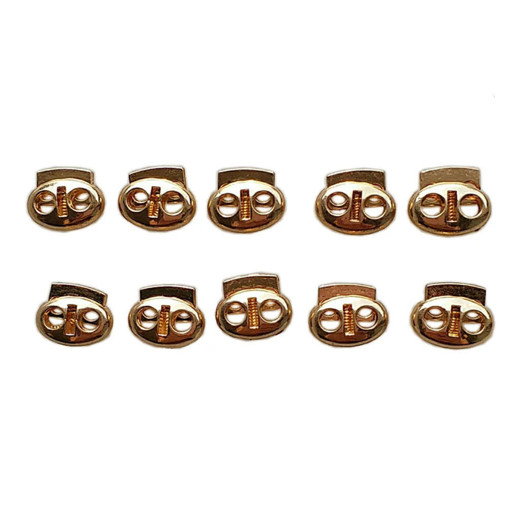 10 шт. путешествия двойные отверстия жгутовые застежки Пружинные фиксаторы уход