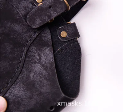 Готическая кожаная маска с клювом Чумного доктора ворона средневековая для