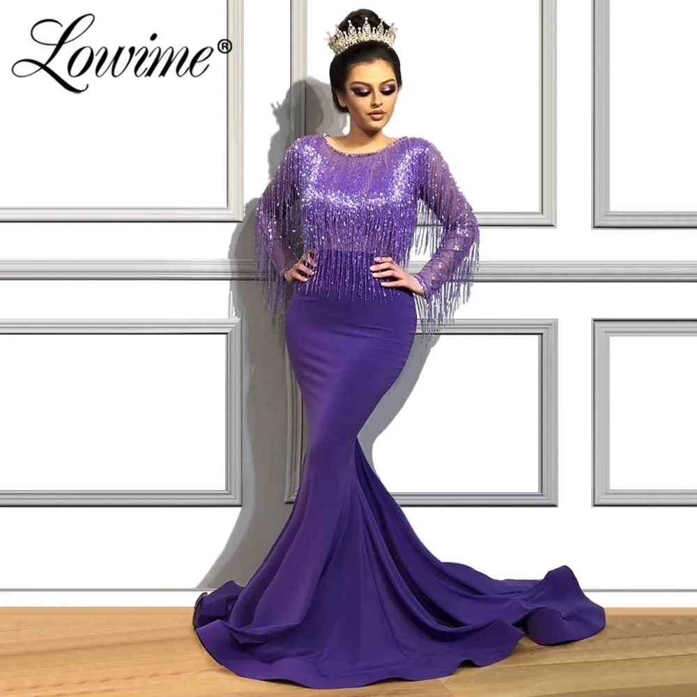 Мусульманские арабские вечерние платья приталенное вечернее платье Русалка для