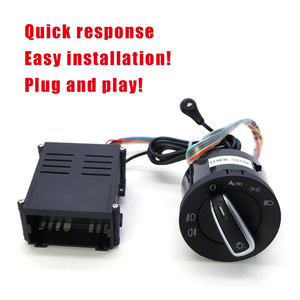 Auto Light Sensor With Headlight Switch Leaving Home Coming Function For Polo Golf 4 Jetta MK4 Lavid Passat B5 5ND 941 431B | Автомобили и