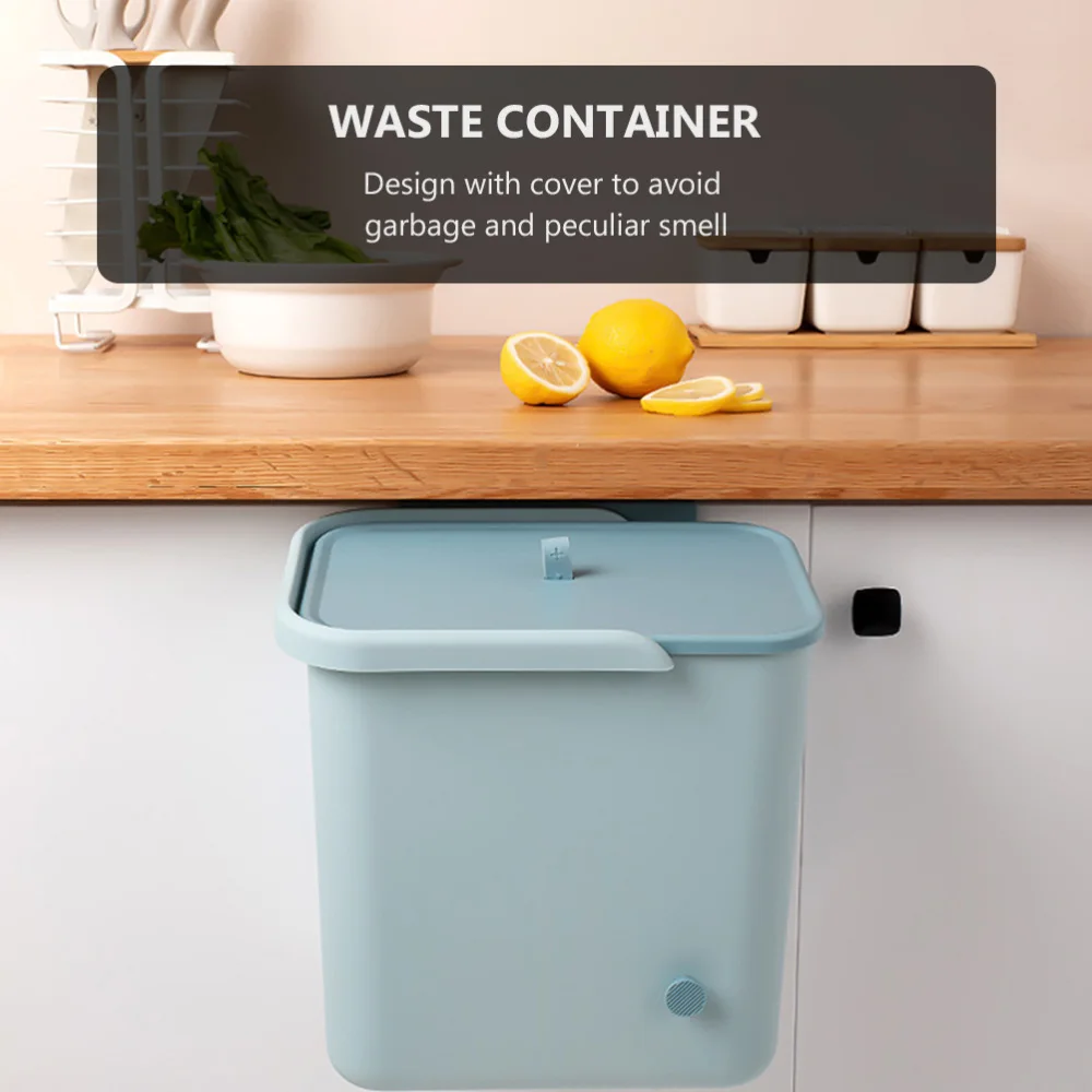 1 шт. бытовой мусорный бак настенный мусорное ведро защита от ударов при падении с