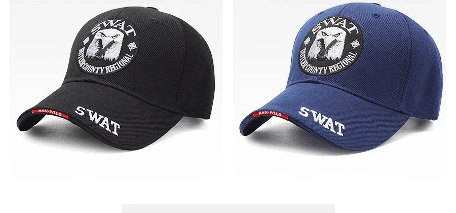 Новая брендовая мужская тактическая бейсбольная кепка Eagle SWAT, армейская бейсболка, хлопковая кепка, Регулируемая Мужская Уличная Бейсболка Кепка Gorras