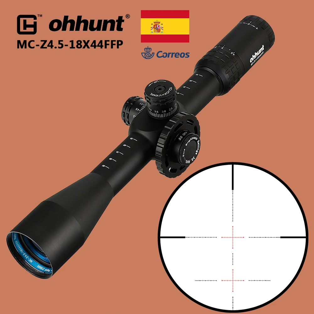 

Тактический Оптический прицел ohhunt, тактический оптический прицел с красным и зеленым фокусом, Z1000