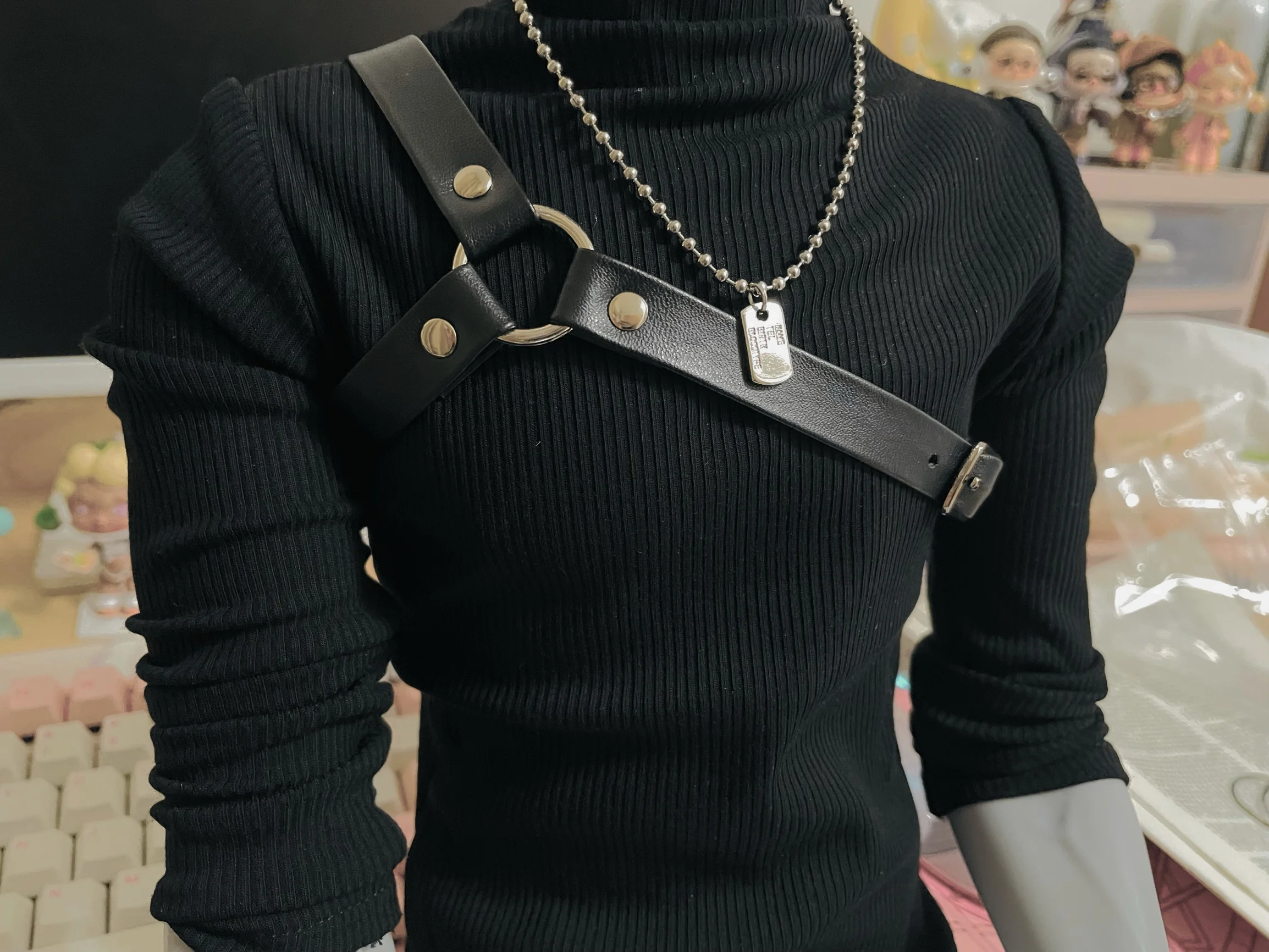 Детская игрушка D03-P745 BJD DD SD MSD 1/3 аксессуары для кукол дяди ID75 кожаный нагрудный