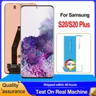 100% Оригинальный Super AMOLED дисплей для Samsung Galaxy S20 G980F G980FDS S20 Plus G985F ЖК сенсорный экран дигитайзер Запасные части