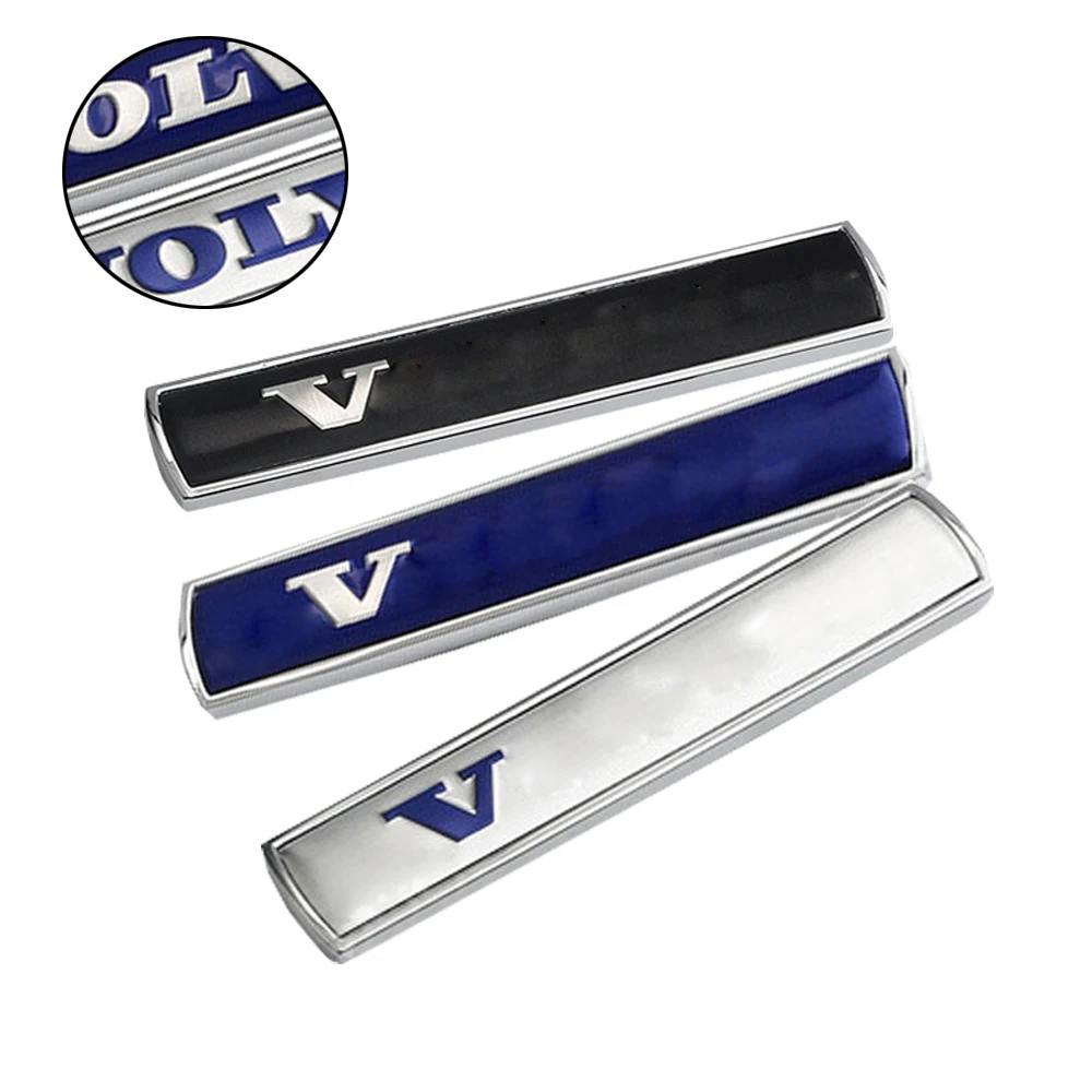 2 шт./лот автомобиля Fender Стикеры для Volvo XC60 XC90 XC70 S90 S80 S70 S60 V90 V40 C30 C70 B6 D5 T8 VOLVO сбоку