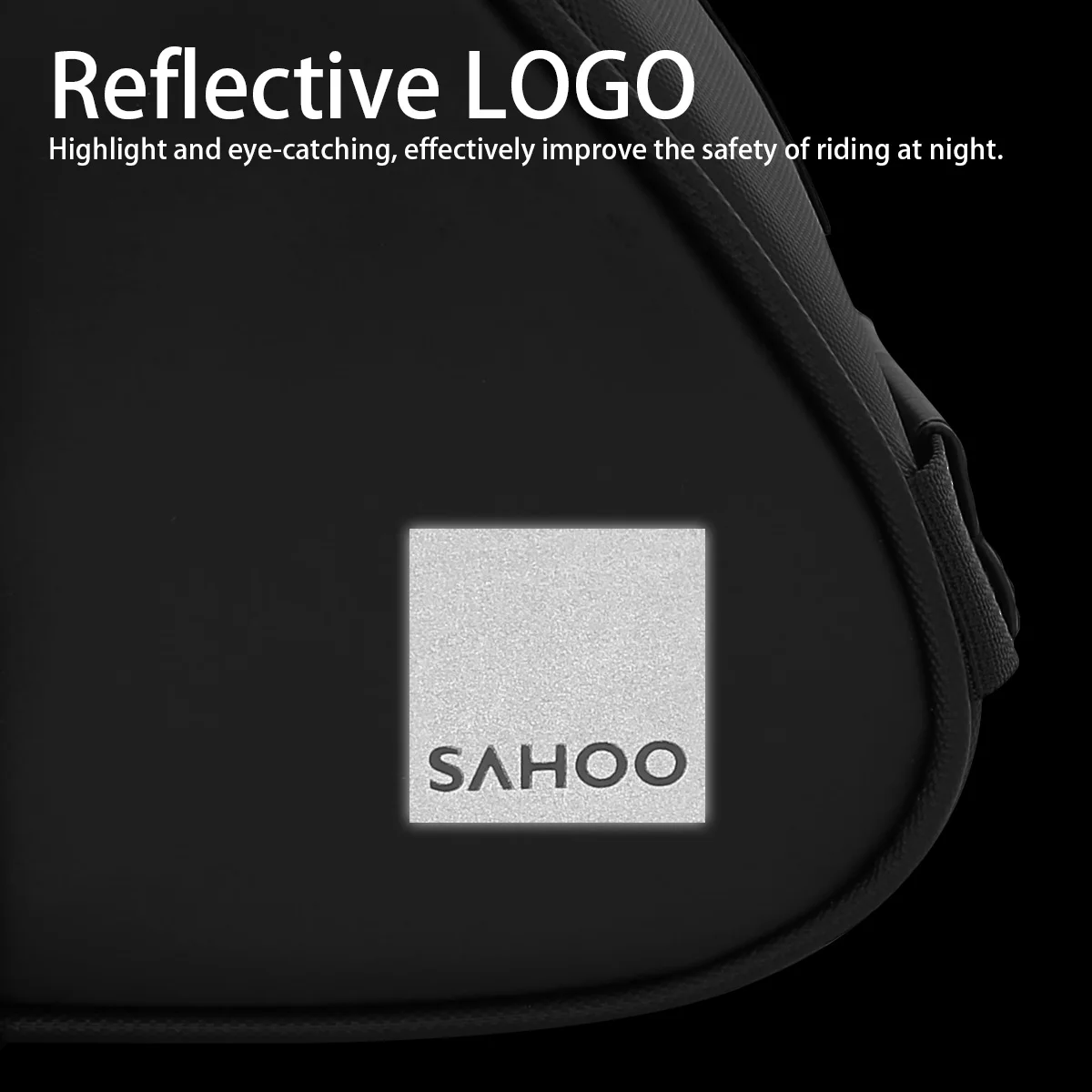 SAHOO 141376 Горный велосипедный багажник для заднего сиденья велосипеда для дорожного и горного катания с сумкой-чемоданом и ручкой для переноски на седле.