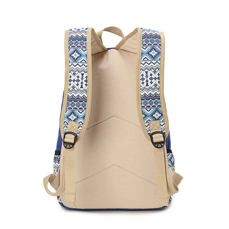 Женский тканевый рюкзак TTOU школьный с принтом для девочек подростков книжные