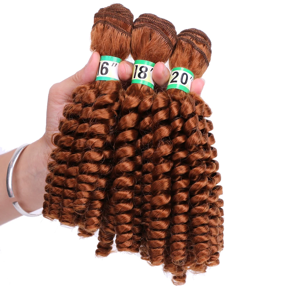 FSRHAIR 70 гр./шт. Черный-зеленый афро Фунми вьющиеся волосы пучок синтетических волос для наращивания Омбре волосы продукт