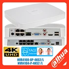 Сетевой видеорегистратор Dahua NVR4104-P-4KS2L NVR4108-8P-4KS2L 4K H.265 AI face 8 каналов POE Smart 1U 4K и H.265 Lite