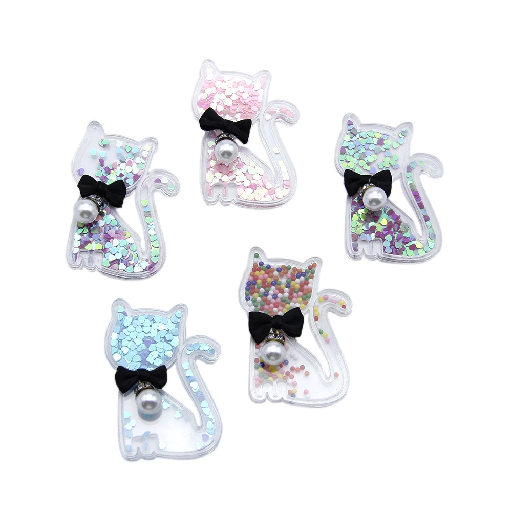 David аксессуары 1 шт. Сердце Звезда кошка блестки зыбучий песок жидкий акриловый