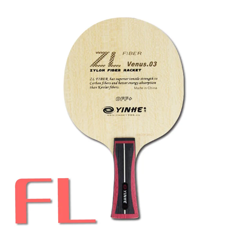 FL long handle Млечный Путь Galaxy YINHE ZL Venus.03 V-3 V 3 V3 лезвие для пинг-понга для настольного тенниса весло летучая мышь ракетка для пинг-понга Мячи - Цвет: FL long handle