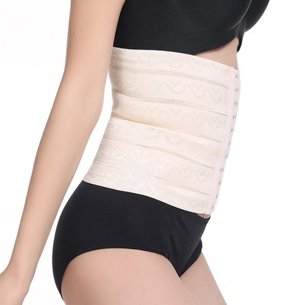 

L/XL Slimming Waist Belt Waist Diet Body Slim Shaper Postpartum Recovery Corset Belt Women Waist Brace Support Weight Loss