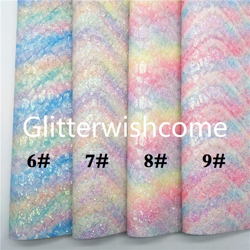 Ткань Glitterwishcome 21x29 см Размер A4 сетчатая блестящая ткань стрелка искусственная