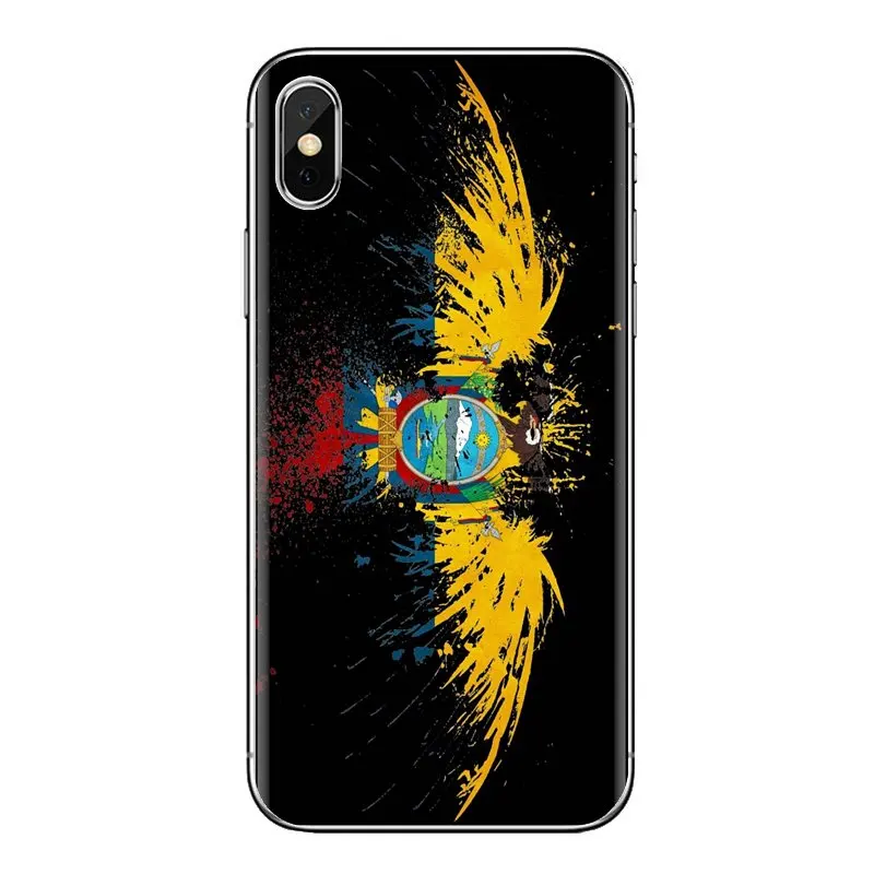 Мешок TPU чехол EC Эквадор для фотосъемки в стиле гранж с изображением флага