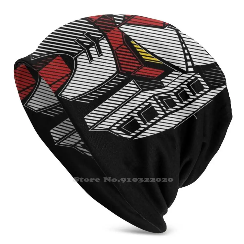 

095 Am Rx78 - 2 Full Knit Beanie Hat Men'S Winter Hats Warm Am Rx78 Mobile Suit Mecha Robot Amuro Ray Char Aznable Zaku Zeon