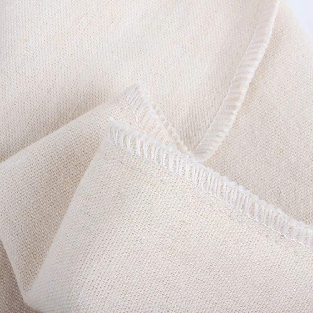 Новинка оптовая цена натуральный джутовый льняной мешок на шнурке упаковочный