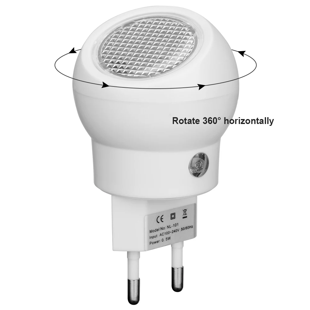 Светодиодный ночник с поворотом на 360 градусов встроенный сенсорный Ночной