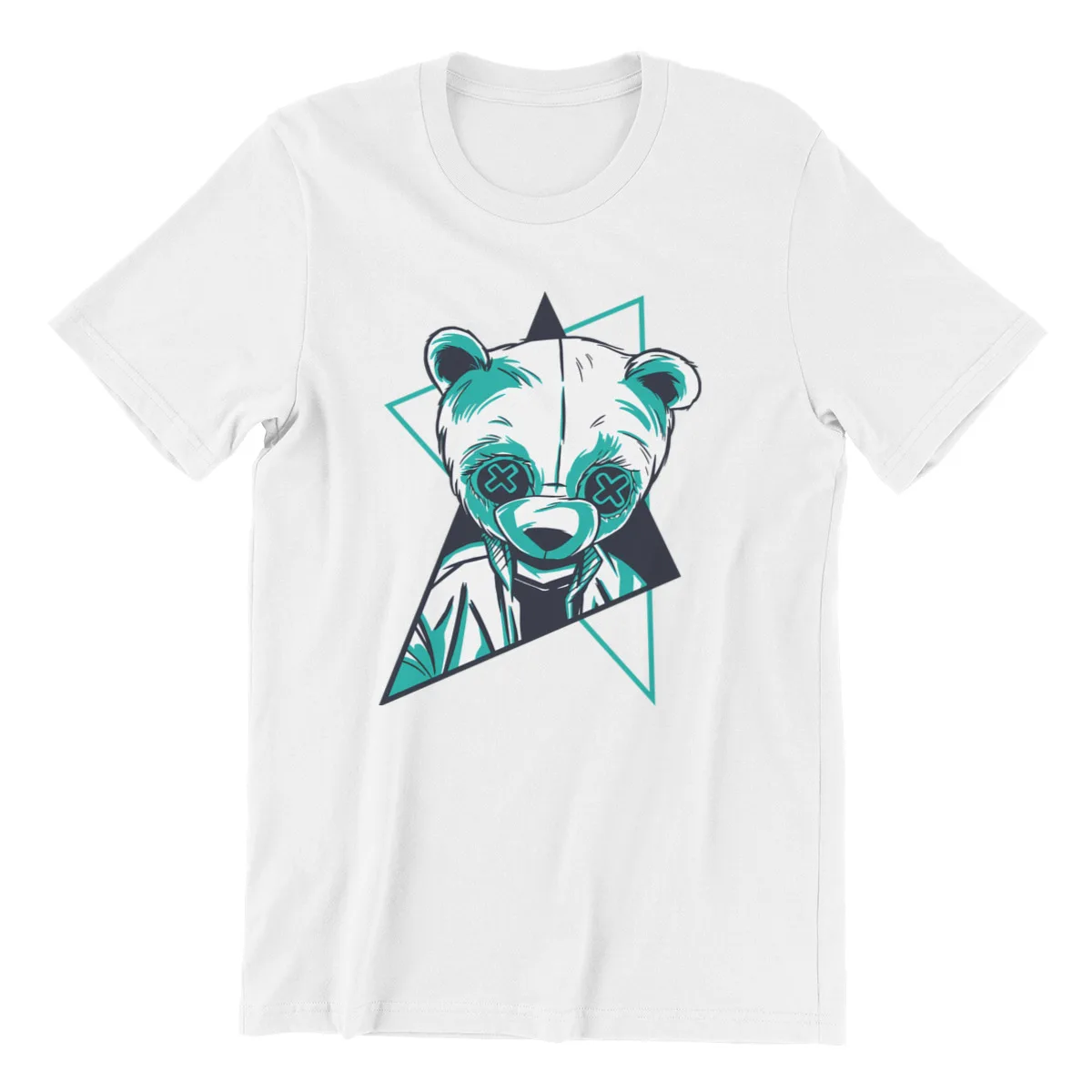

Men's T-shirt Neon Panda Cute Unisex Cool Tshirts 69220