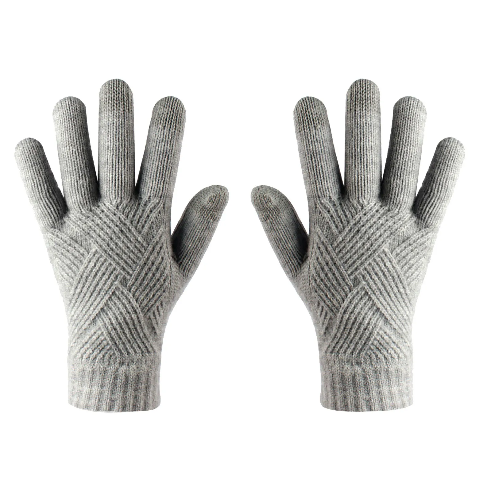 

Non-slip Touchscreen Gloves Women Winter Knitted Gloves Women Daily Comfy Warm High Quality Gloves In Stock #25