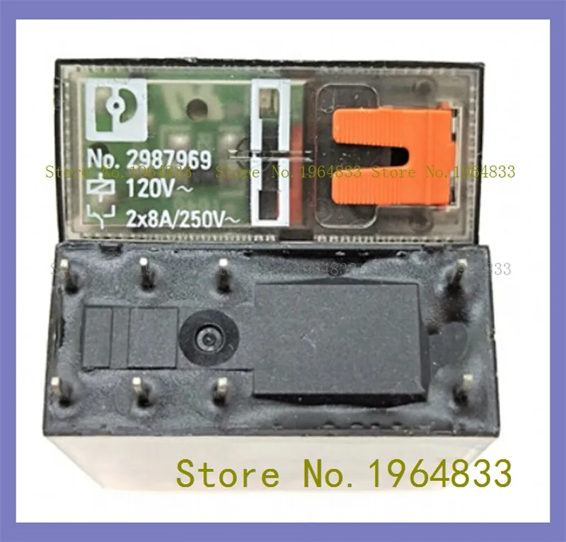 

Реле № 2987969 120VAC 8A HF115FP