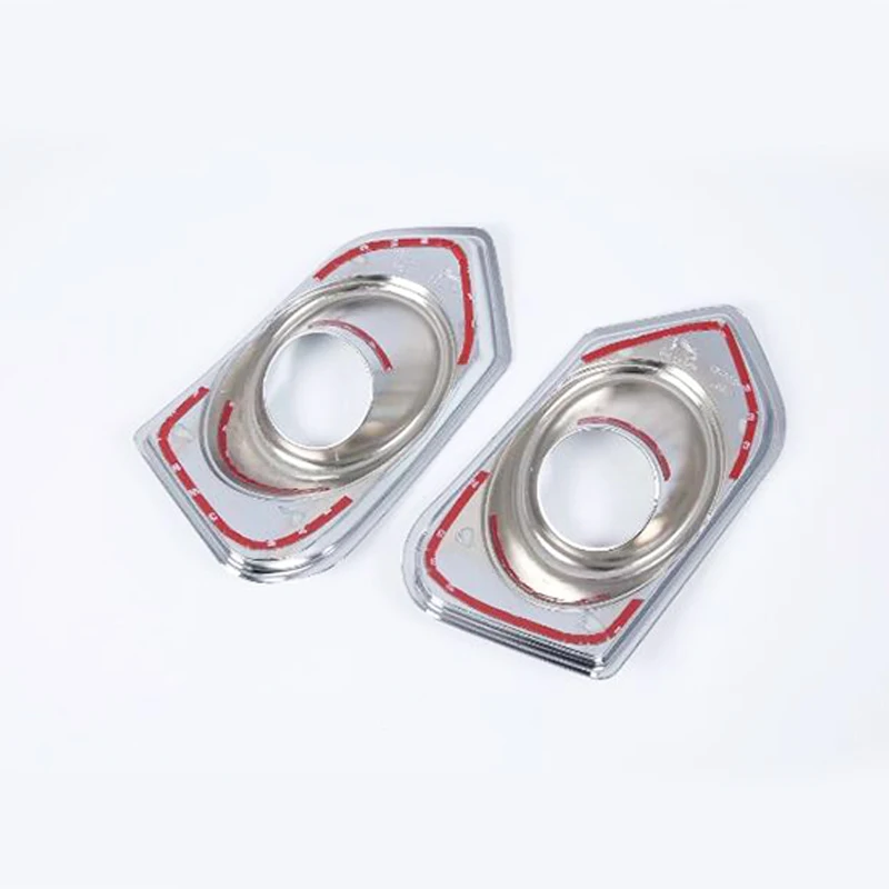 ABS Хром Передняя противотуманная фара крышка Накладка для Suzuki Swift Dzire 2017