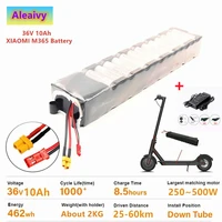 aleaivy 36v 10s3p 9 6ah 10ah 500 watt lithium ion battery pack for xiaomi mijia m365 pro e bike bicycle scooter with 20a bms