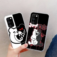 danganronpa phone case clear for samsung a 51 50 71 70 s 21 huawei p 40 30 honor 20 10 i oneplus 9 8 7 t x pro lite plus