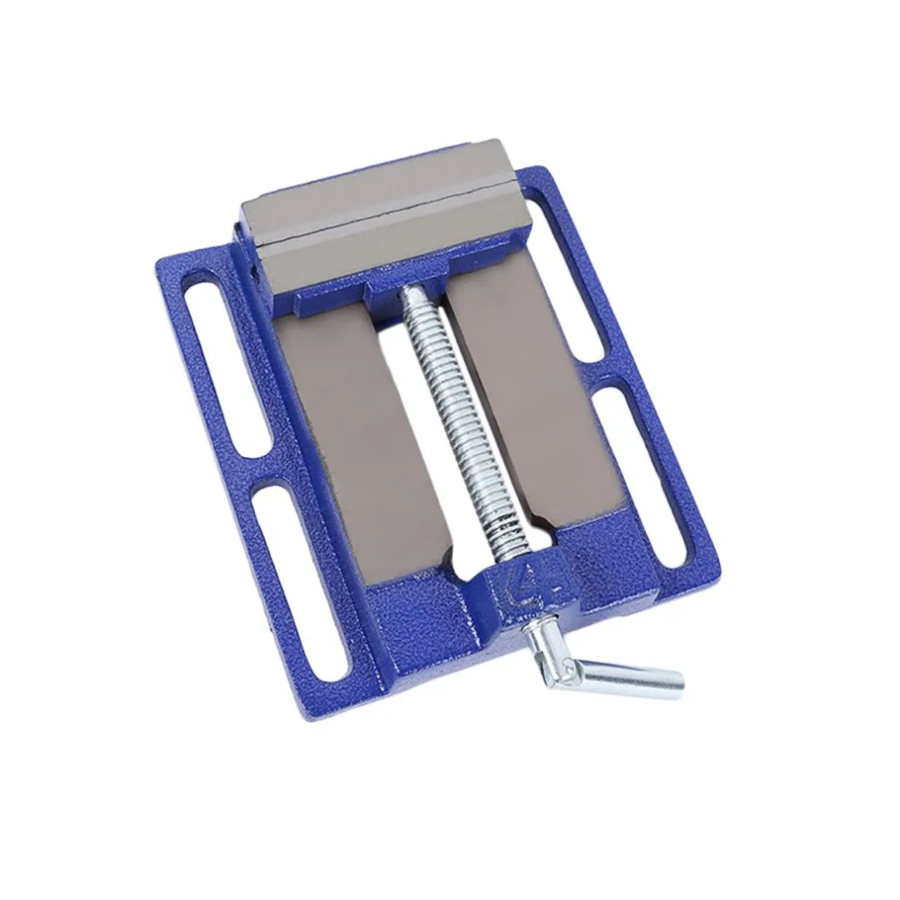 Алюминиевый Настольный тиски 60 мм плоский стол плоскогубцы сверлильный пресс