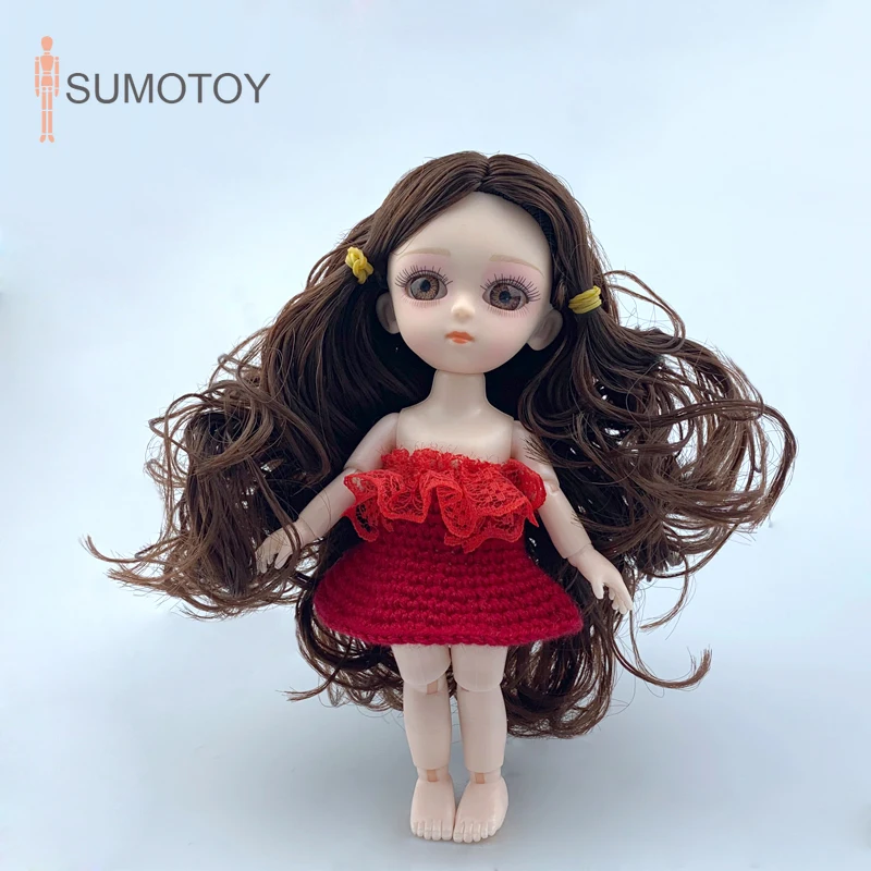 Кукла ручной работы Bjd, одежда 1/12, оригинальная игрушка для девочек, куклы принцессы, 14 шарниров, прекрасный детский Рождественский подарок, детские игрушки для девочек