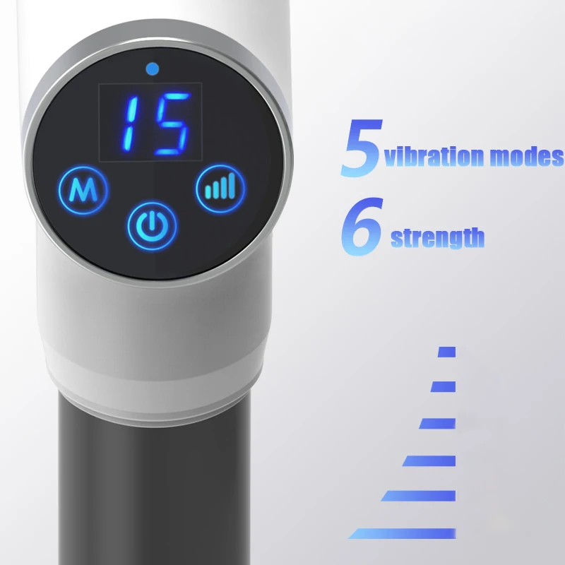 Стимулятор мышц массажный пистолет массажер для глубоких тканей