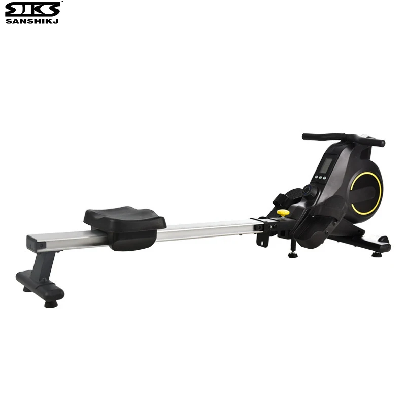 

Гребной тренажер, складной, с ЖК-дисплеем, управление магнитосопротивлением, интеллектуальный спортивный гребной тренажер