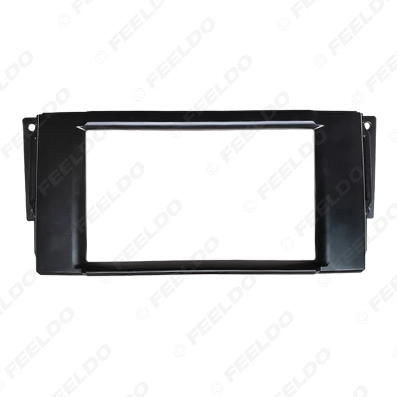 FEELDO 2DIN автомобильный CD/DVD Радио фасции Панель рамка для Land Rover Range