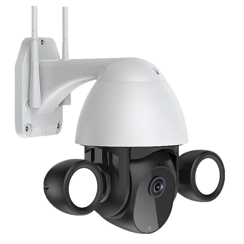 

Камера видеонаблюдения Tuya 3 Мп, умный прожектор с Wi-Fi, IP, PTZ, ИК IP66, ии, для сада, систем безопасности